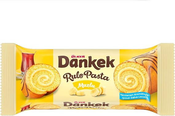 Ülker Dankek Rulo Pasta Muzlu 235 Gram x 8 x Adet