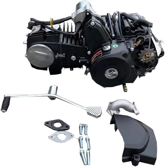 X-PRO 125cc 4-Stroke ATV Gokart Engine with Automatic Transmission with Reverse, Electric Start