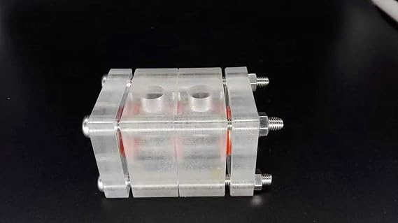 MFC Microbial Fuel Cell Box Microchemical Electrolytic Cell for Zinc-Aluminum-Air Battery Metal hydrogen fuel cell reactor (7ML)