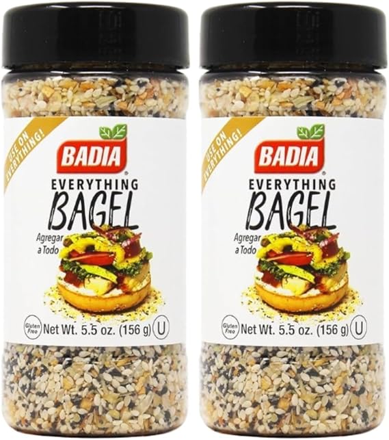 Badia Everything Bagel Seasoning 156g | PACK OF 2 | Gluten Free | Everything Seasoning.