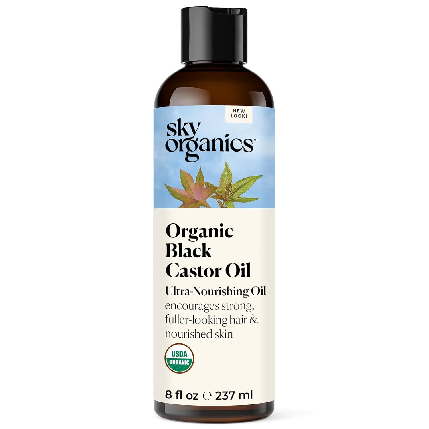 Sky Organics Organic rosemary oil for Hair & Skin, 100% Pure & Cold-Pressed USDA Certified Organic to Moisturize, Nourish & Soften, 8 fl. Oz