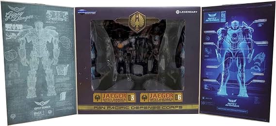 San Diego Previews Exclusive 2023 Pacific Rim 10th Anniversary Gipsy Danger Legacy Figure Box Set