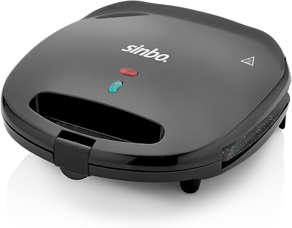 Sinbo SSM-2513 Tost Makinesi 750W Döküm Plakalı – Yapışmaz Yüzey, Termostatlı, Kolay Temizlenebilir, Modern Tasarım