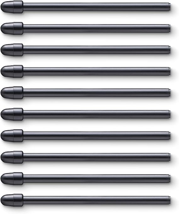 Wacom Standard Nibs, for Pro Pen 2, 10 Pack | These durable nibs are an authentic Wacom accessory can be easily replaced and work with Pro Pen 2 only