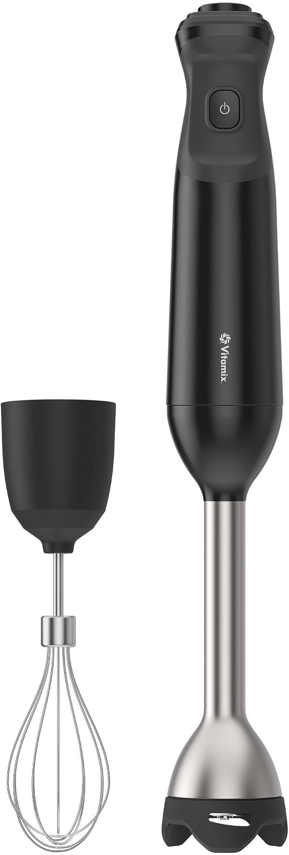 Vitamix 2-Speed Immersion Blender + Whisk Attachment, 350-Watt Motor, Black