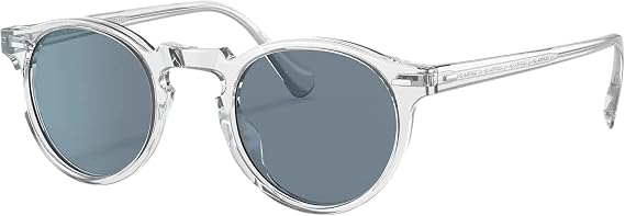 Oliver Peoples New OV 5217 S Gregory Peck Sun 1101R8 Crystal/Crystal Indigo Sunglasses