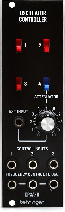 Behringer CP3A-O OSCILLATOR CONTROLLER Legendary Analog Oscillator Controller Module for Eurorack