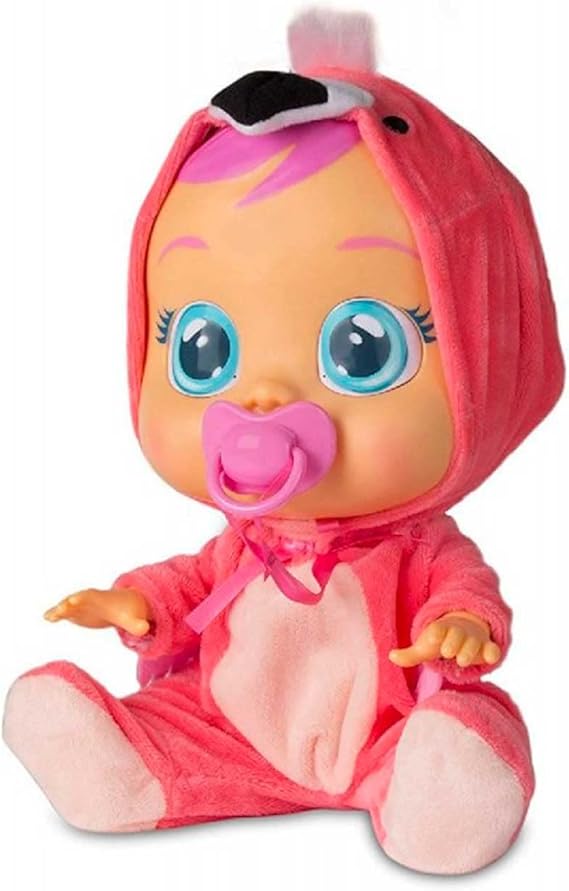 Cry Babies Fancy The Flamingo Doll, Pink