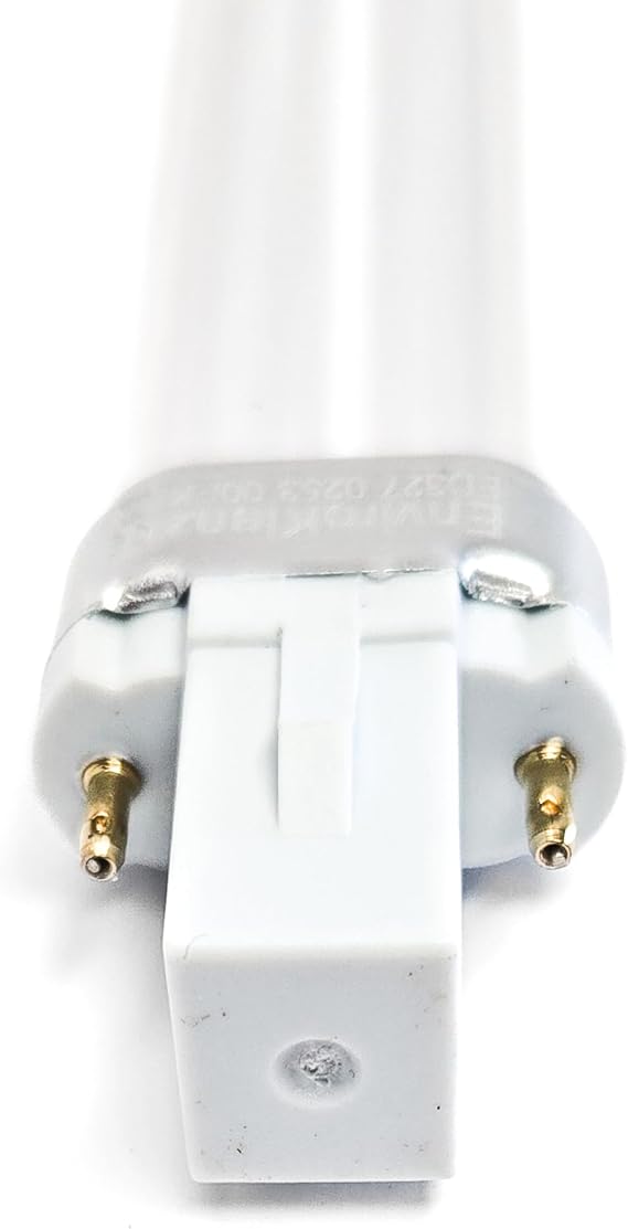 AquaTop, OEM Quality, Premium Compatible 9W, 9 Watt, UV Bulb for UVE9, CF400, CF500, UVCP-9, Lamp G23 Base,  for One Year