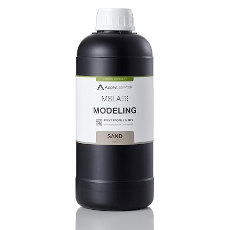 3D Resin for LED/LCD Printers, MSLA Modeling Sand, 1000g