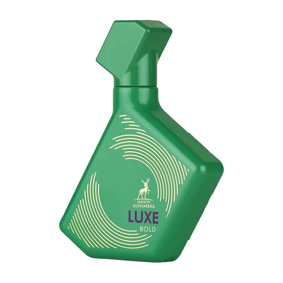 Maison Alhambra Luxe Bold Citrusy, Green, Floral, Musky Eau de Parfum Spray Long-Lasting Fragrance for Unisex, 3.4 Ounce / 100 ml