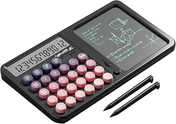 Calculator With Notepad Large Display Drafting Board