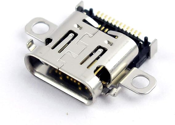 Veanic Replacement Type-C Charging Port Charger Power Socket Connector for Switch NS Console