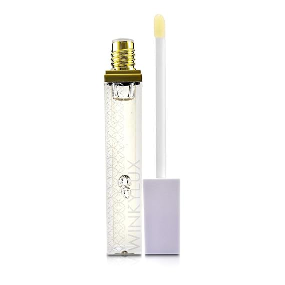 Winky Lux Ultra-Nourishing Lip Oil - On The Rocks, Clear Vanilla