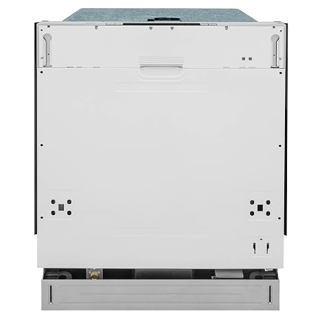 ZLINE 24 in. Top Control Dishwasher in Custom Panel Ready with Stainless Steel Tub