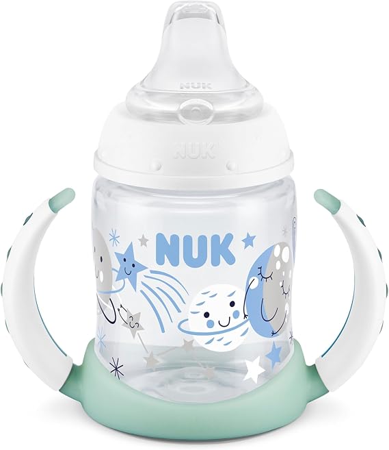 NUK Learner Cup, 5 oz, 1 Pack, 6 Months BPA Free, Spill Proof Sippy Cup