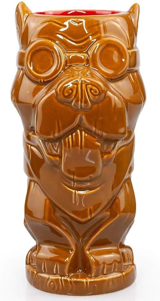 Geeki Tikis Fallout Dogmeat Mug | Official Fallout Collectible Tiki Style Ceramic Cup | Holds 14 Ounces