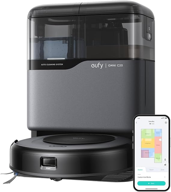 eufy Omni C20 Robot Vacuum and Mop | Genuine eufy Part, Easy Installation, Maintains Optimal Cleaning Performance