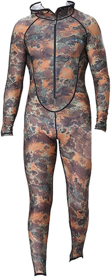 Men's Diving Tank Top | Full Body Wetsuit |ion Camouflage Surf Suit | Quick Dry for Scuba Diving Snorkeling Surfing Spearfishing | Size M-4XL