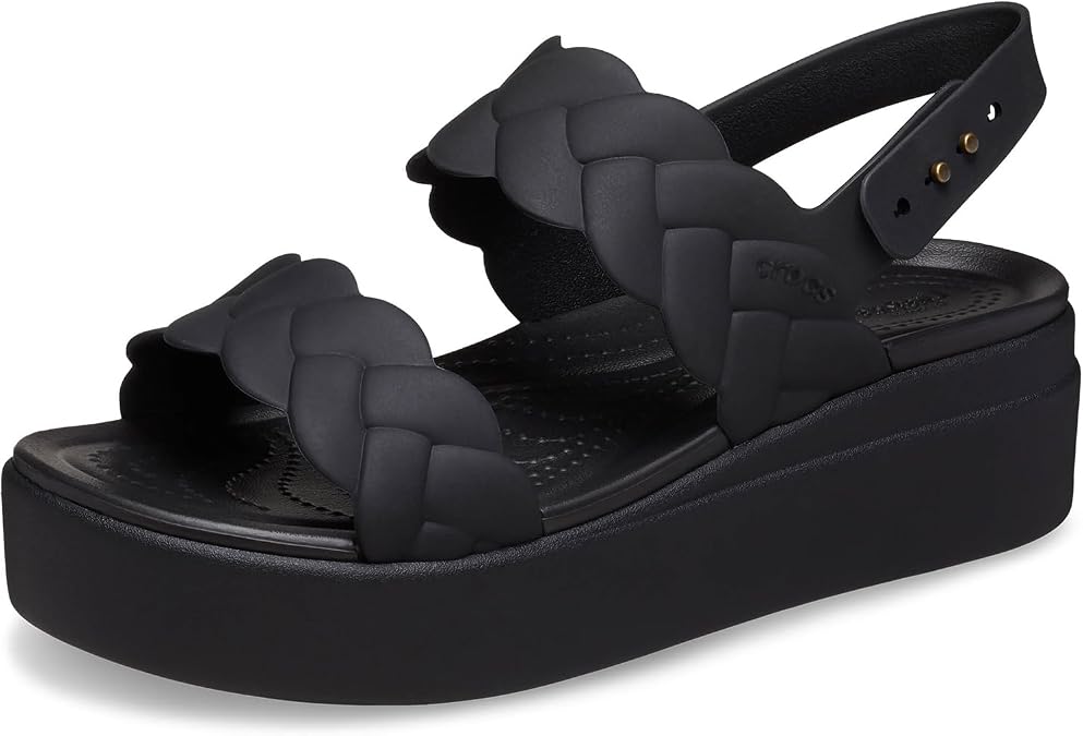 Crocs Women's Brooklyn Woven Upper LwWedge Sandal