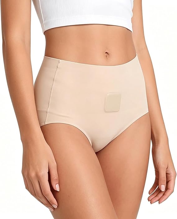 Magnetic High Waisted Underwear for Women Seamless Tummy Control Panties, Butt Lifting, Breathable Women's Briefs
