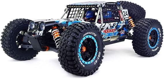 80km/H 2.4G High-Speed Remote Control Car Desert Off-Road Vehicle - RTR Brushless Version Alloy Chassis Hydraulic Shock 1/7 RC Off-Road Climbing Vehicle Adult Amateur