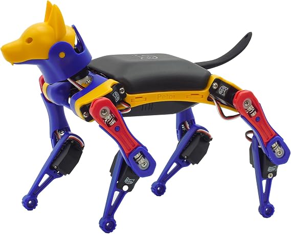 Petoi Programmable Robot Dog Bittle X V2 Lite Servo | Coding Smart Robot Dog Kit, Voice Controlled, Quadruped Interactive Robot for Kids (Bittle X - pre-Assembled)