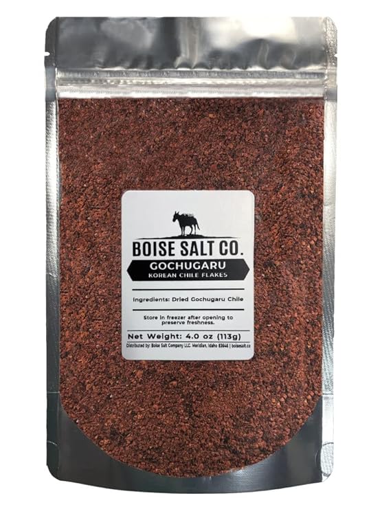 Boise Salt Co. Korean Gochugaru Chile Flakes 4 ounce Re-sealable Pouch