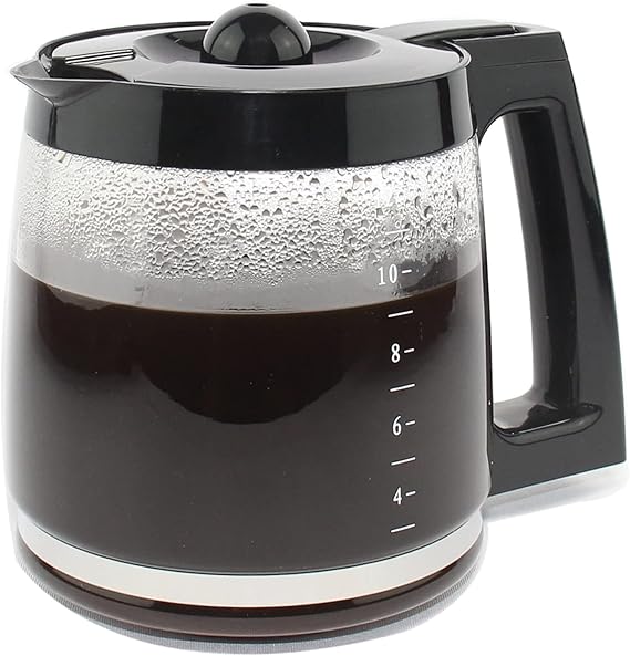 12-Cup Glass Coffee Carafe Replacement for Hamilton Beach Coffeemaker
