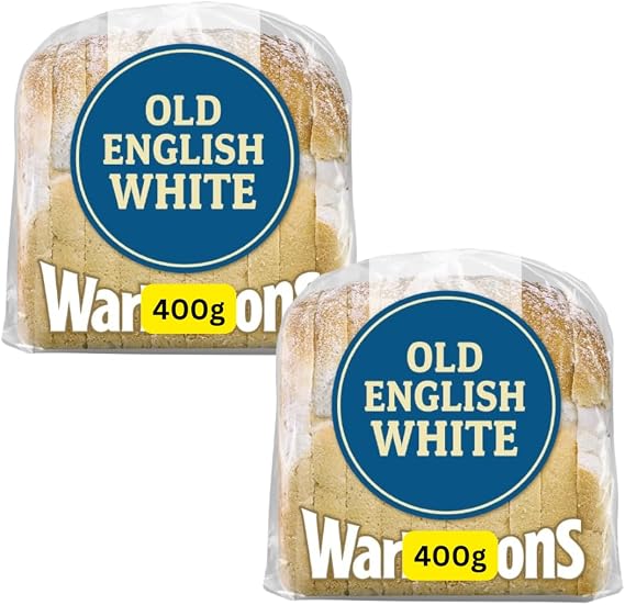 Premium Old English White 2x400g Warburton (2x400g)