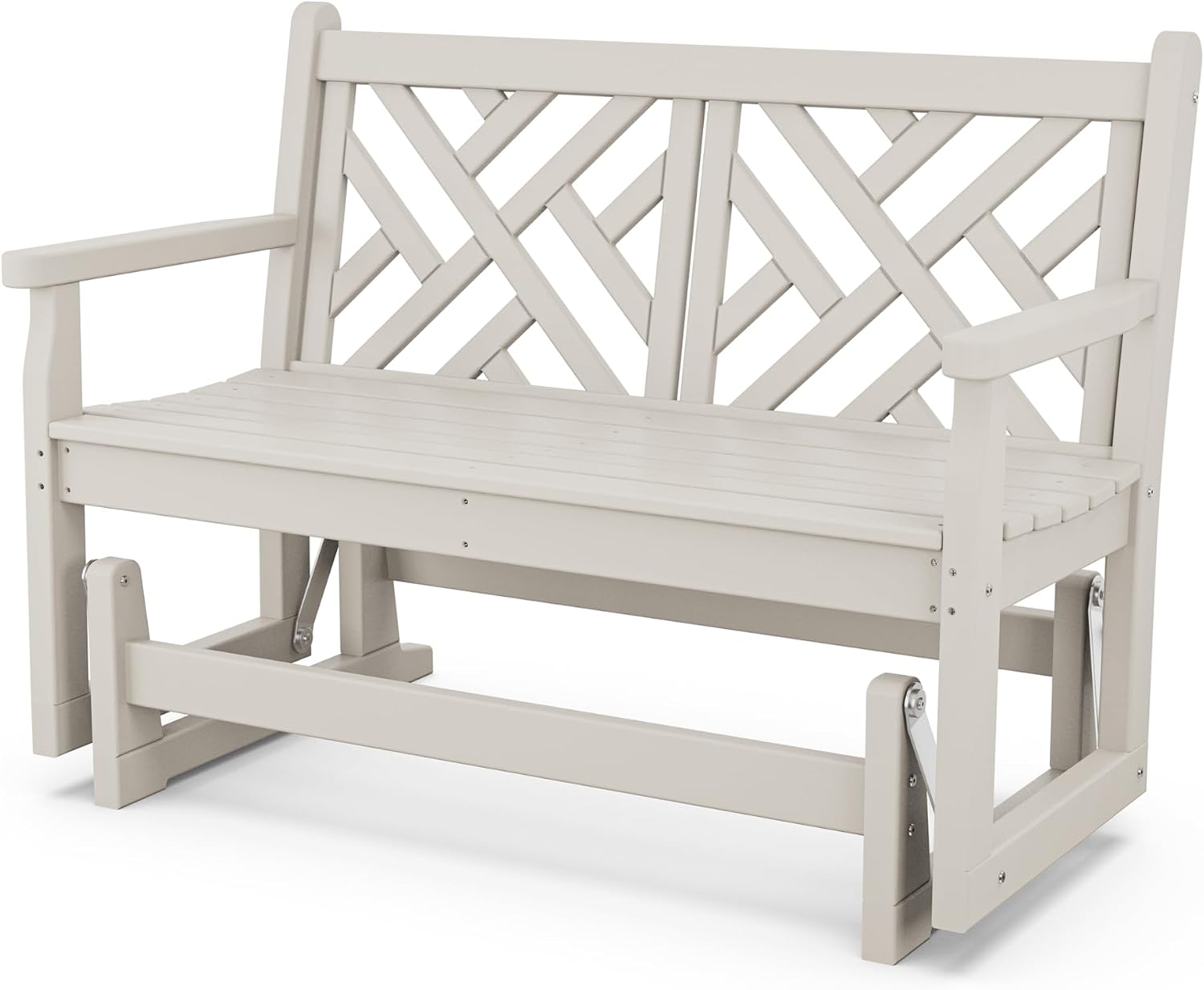 POLYWOOD Chippendale Glider, Sand