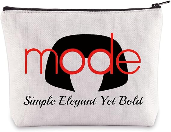 BWWKTOP Edna Fans Cosmetic Makeup Bag Movie Inspired Gifts Simple Elegant Yet Bold Edna Zipper Pouch Bag (Simple Elegant)