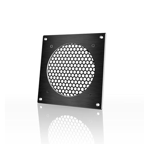 AC Infinity Ventilation Grille, for PC Computer AV Electronic Cabinets. | Also Mounts One 120 mm Fan
