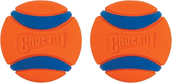 Chuckit! Ultra Ball Dog Toy, Durable Rubber, Small 2-in, 2 Pack