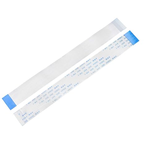 uxcell Flexible Flat Cable, 32 Pins 0.5mm Pitch 150mm FPC FFC Flexible Ribbon Cable for LCD TV Car Audio DVD Player Laptop 5Pcs (B Type)