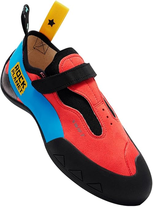 Climbing Shoes Men Lightweight Strong Anti-Slip Indoor Outdoor Rock Climbing Gym Training Beginner to Pro Performance