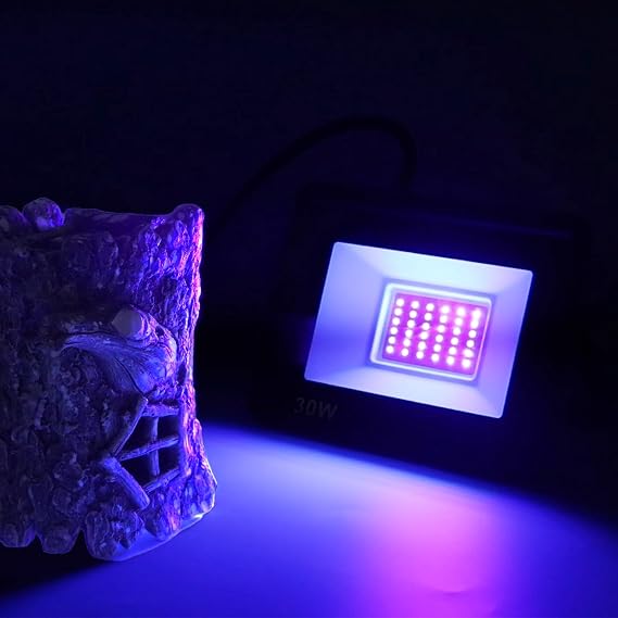3D Printer UV Resin Curing Ligh for SLA/DLP/LCD 3D Curing, Featuring 180 Rotating Stand, 405nm UV Lamp for Curing Photosensitive Eesin, DIY Curing and 3D Parts Curing, 30W Output Affect