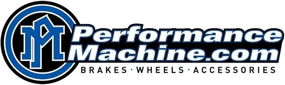 Performance Machine Four-Piston Differential-Bore Front Calipers (Left) (Chrome) Compatible with 06-07 Harley FLHX2
