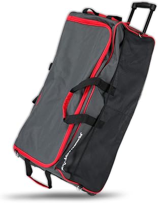 Roamwild Carry-More Heavy Duty Large Equipment Rolling SUVCameraDuffel Bag Perfect For Photography SUVs Sales Reps RV and Gym Equipment
