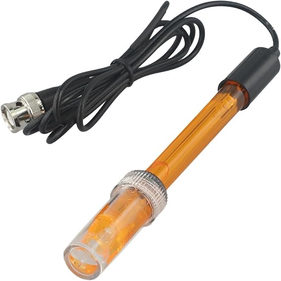 ORP Tester Meter Probe Replacement Electrode Featuring BNC Q9 Connector For Use In Various Water Testing Applications Including Pools And Aquariums