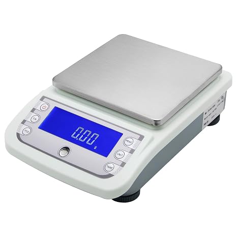 Digital Lab Scale 3000gx0.01g Precision Analytical Balance with RS232 Interface Laboratory Electronic Balance Jewelry Gold Scale Precision Balance (3000g, 0.01g)