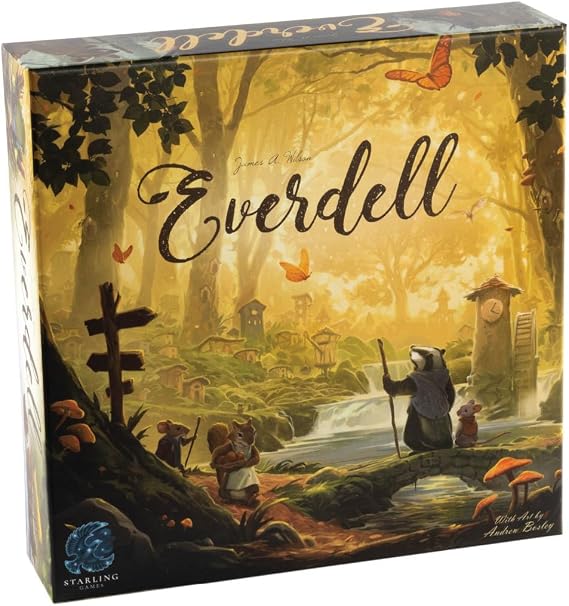 Everdell Board Game Worker Placement Strategy Game for 14 Players
