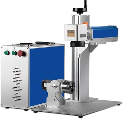 Cloudray 60,000mW Class 2 MOPA M7 Fiber Laser Marking Machine Engraver Metal Tainless Steel for Metal Marking 6.9x6.9 CLM60F