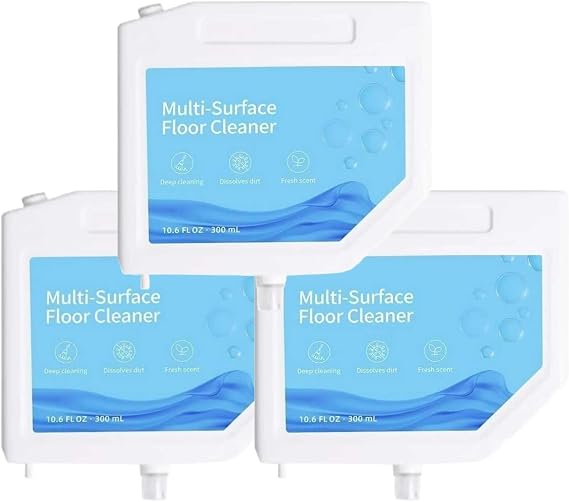 Multi-Surface Floor Special Cleaning Solution 300ml 3PCS, Compatible With Dream L10s Ultra S10 S10 PRO S10 Plus, All-Purpose Floor Cleaner