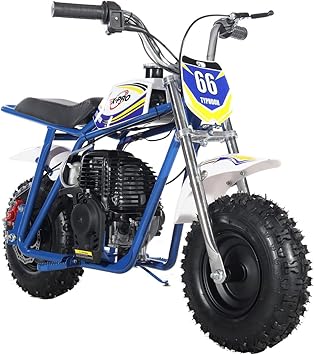 X-PRO 40cc Mini Dirt Bike Mini Pit Bike Motorcycle Gas Power Off Road Blue