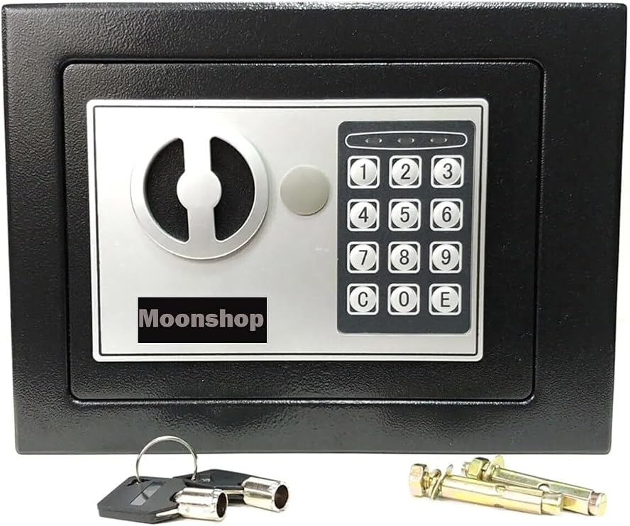 Pro Seri Elektronik Şifreli Para Çelik Ve Otel Kasası 3 mm Montaj Ekipmanları Hediyeli Paslanmaz