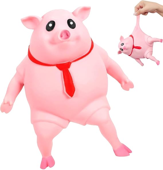 Pig Squishy Toy Anti-Stress Toy for Adults and Children