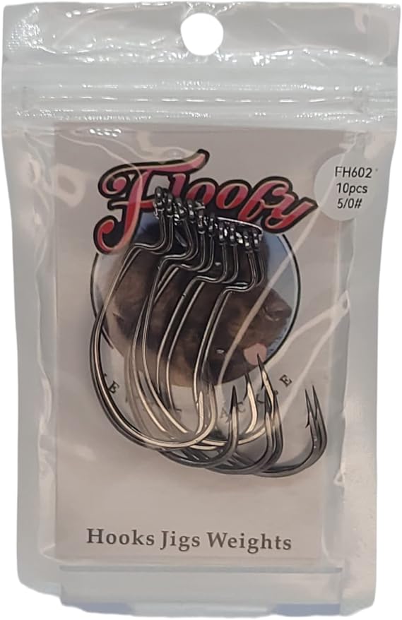 5/0 EWG Hooks - Qty 10/Pack (5/0)