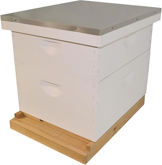 Mann Lake Complete Hive Kit Combo, 10 Frame, Painted