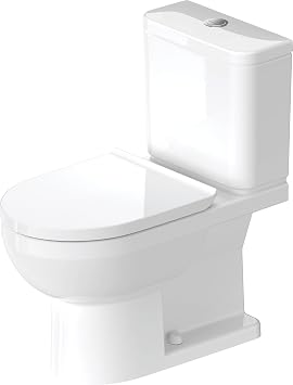 Duravit DuraStyle Basic Two-Piece Toilet Kit White
